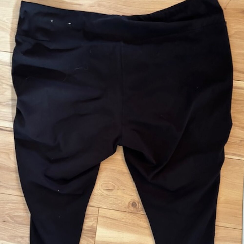 size 2x 2 x womens stretch top pants leggings athletic black casual - Picture 3 of 6